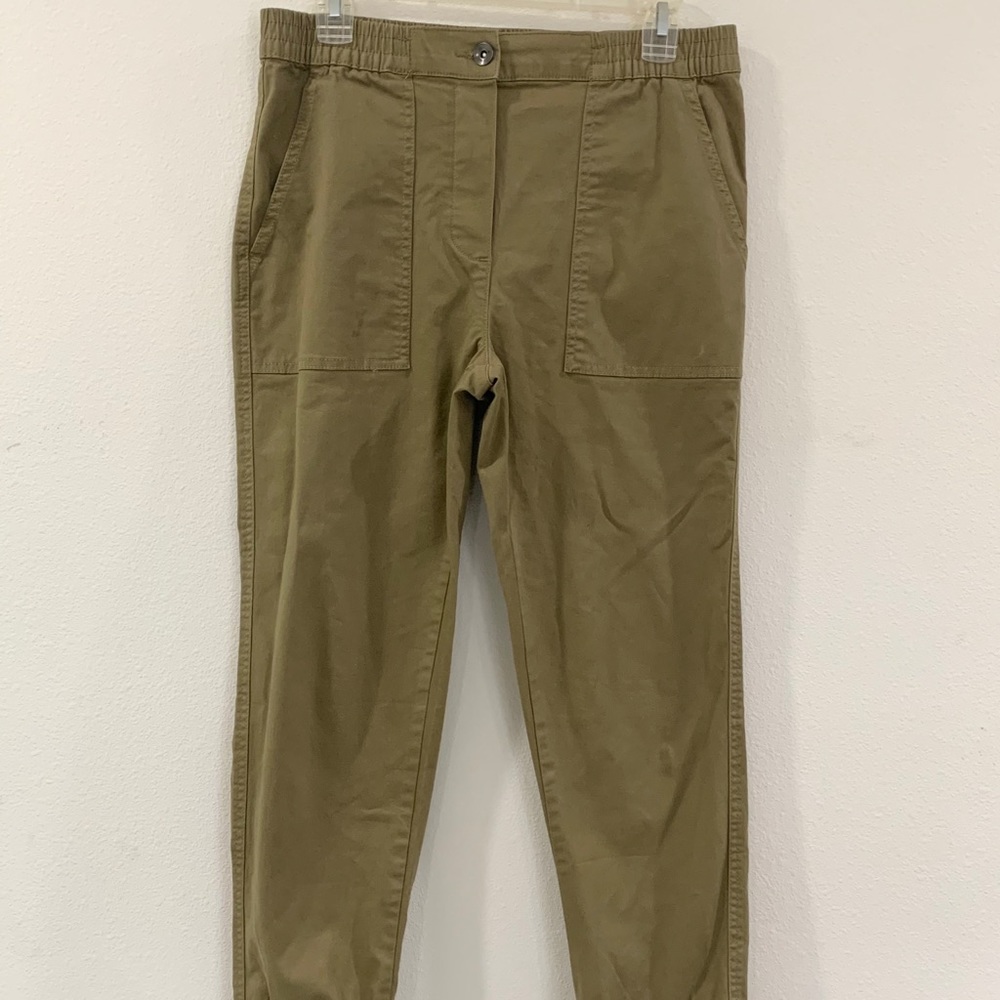 Olive joggers